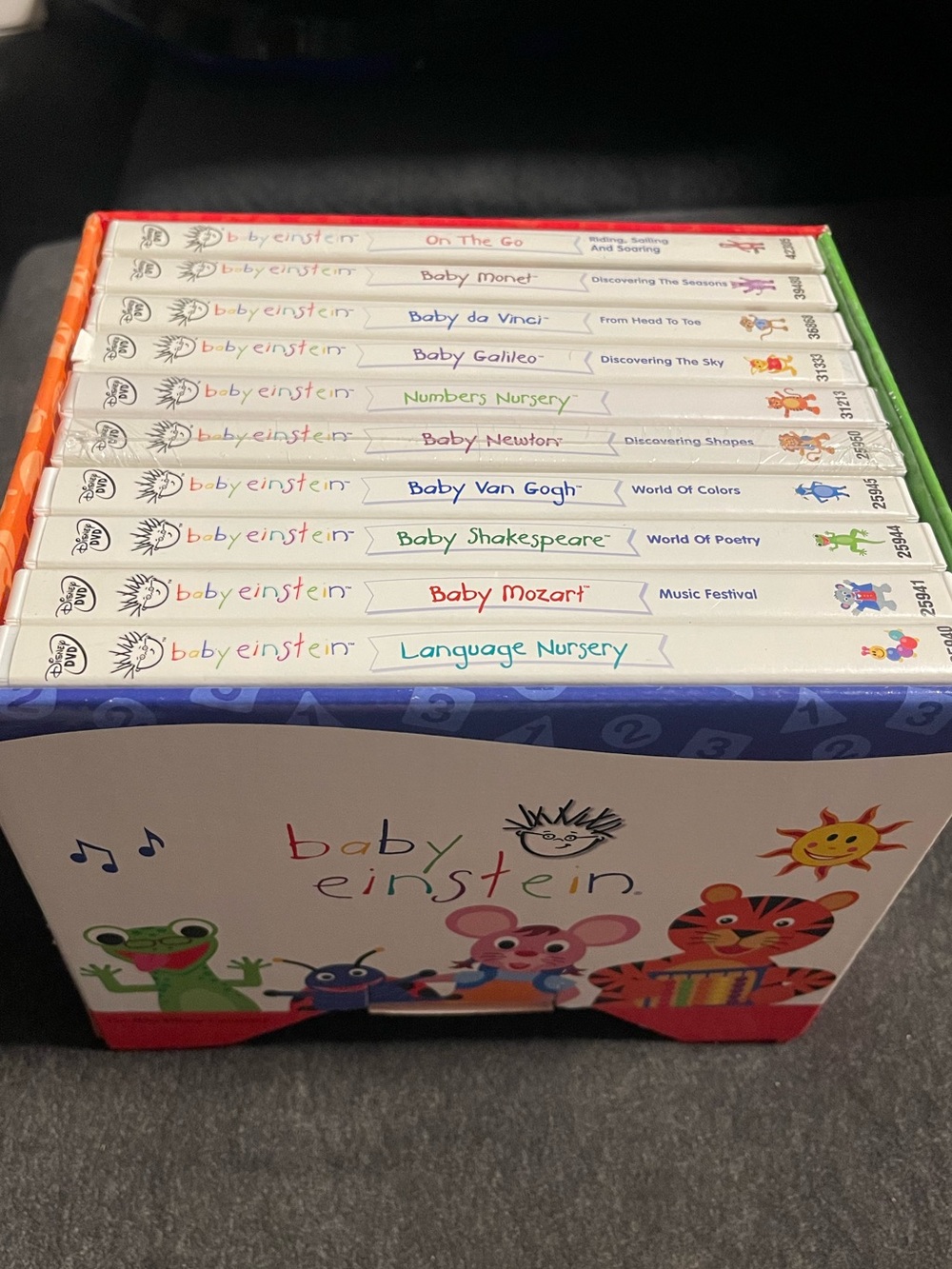 Baby Einstein DVD Collection Bundle 10 Discs Educational Bilingual Toddlers
